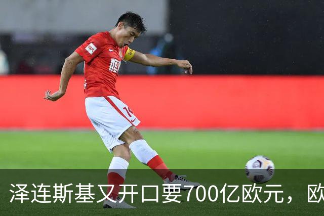 泽连斯基又开口要700亿欧元，欧洲内部援乌分歧加剧